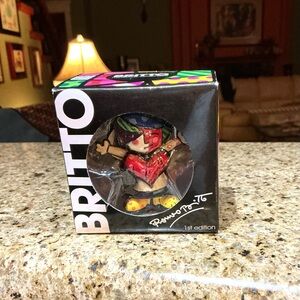Collectible Britto 1st Edition Torah or Dancing Boy Figurine
